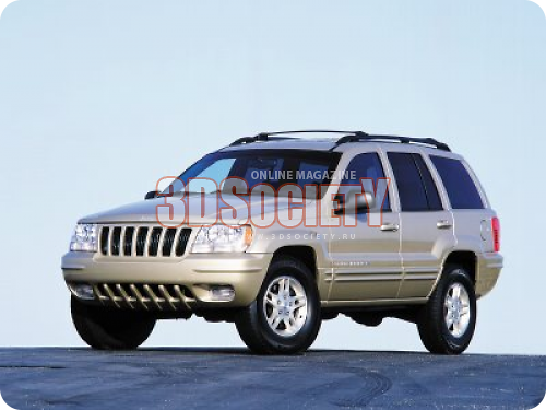 3dSkyHost: 3D model of the Jeep Grand Cherokee