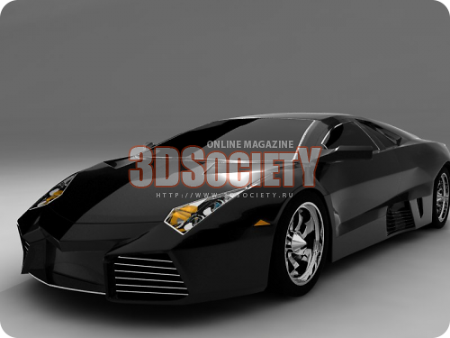 3dSkyHost: 3D model of Lamborghini Reventon