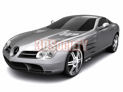 3dSkyHost: 3d model mercedes mclaren