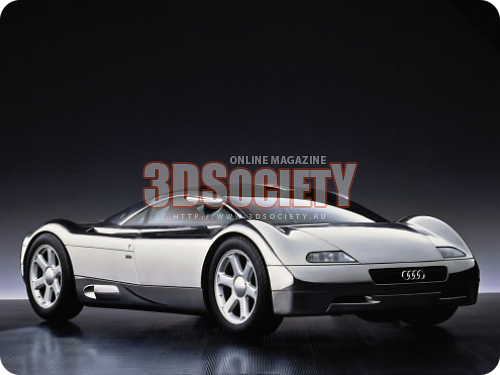 3dSkyHost: 3D model of Audi AVUS Quattro
