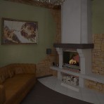 3D модель Камин 