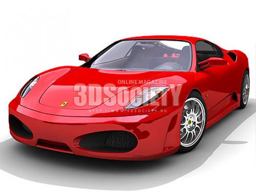 3D модель Ferrari F430