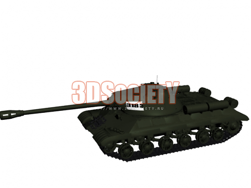 3D модель  IS-3 