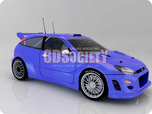 3D модель  3D model Ford 