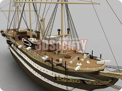 3D модель Amerigo Vespucci