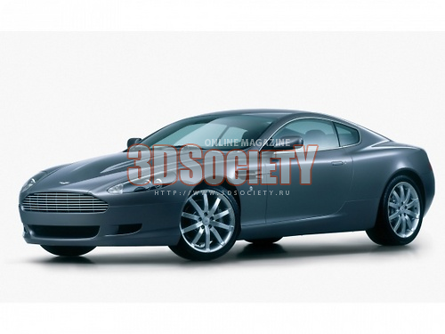 3D модель ASTON MARTIN DB9