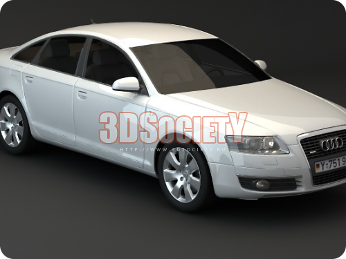 3D модель  Audi A6 