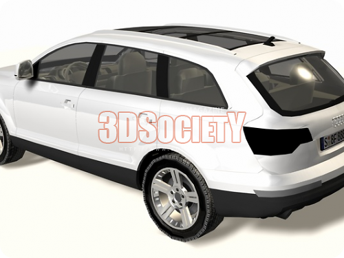 3D модель  Audi Q7 
