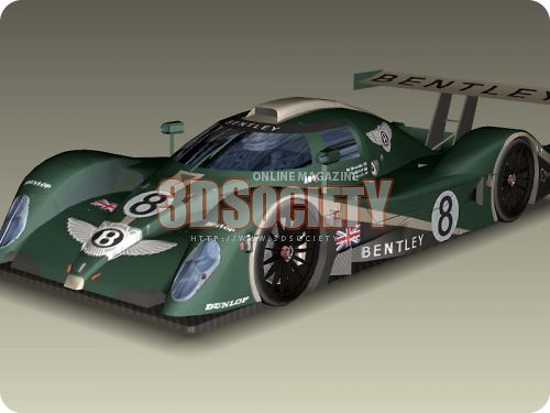 3D модель  Bentley Speed 8 - LMGTP 2001 