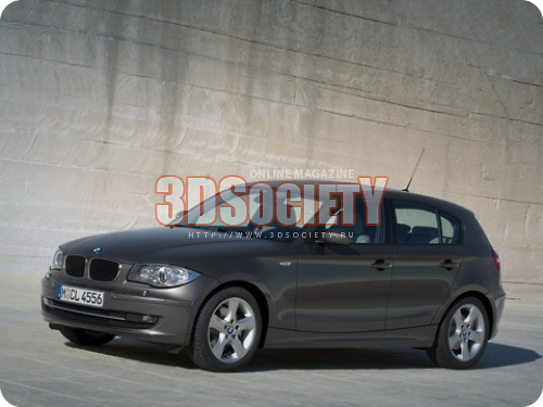 3D модель bmw 1 series hatchback