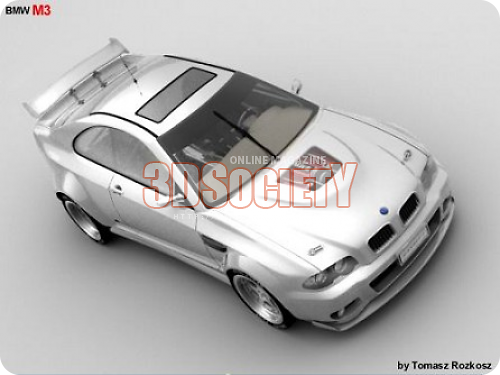 3D модель BMW M3