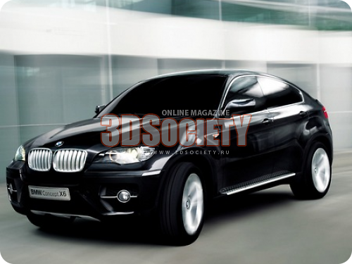 3D модель  BMW X6 