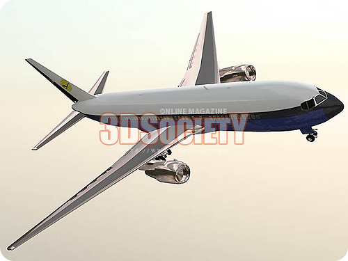 3D модель Boeing 767