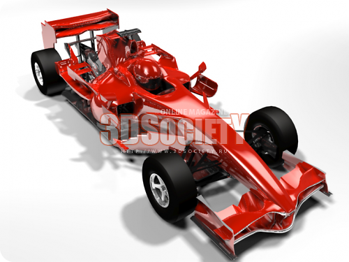 3D модель  bolid_ferrari-659 