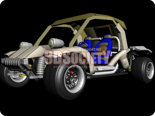 3D модель  Buggy Car 