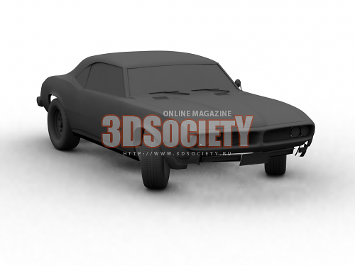3D модель  Chevrolette Pontiac 