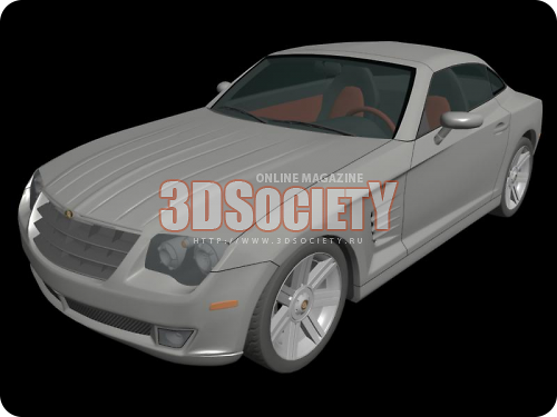 3D модель  Chrysler Crossfire 