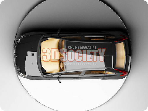 3D модель citroen c4