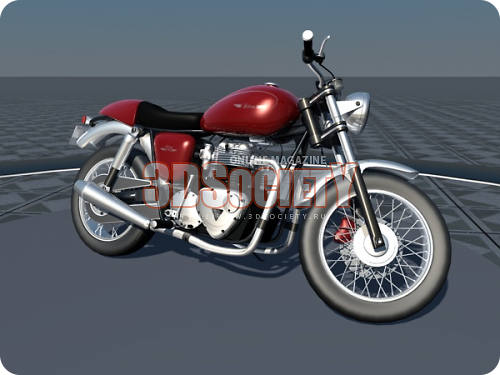 3D модель  Classic Bike 