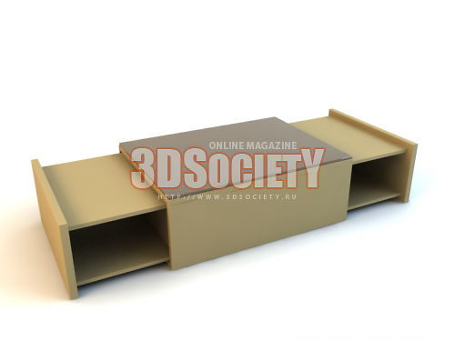 3D модель  coffee table 