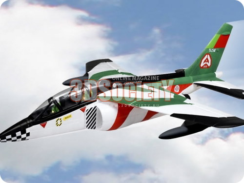 3D модель  Dassault Alpha-Jet_Asas de Portugal 