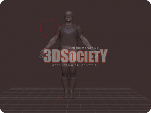 3D модель  DemoSoldier 