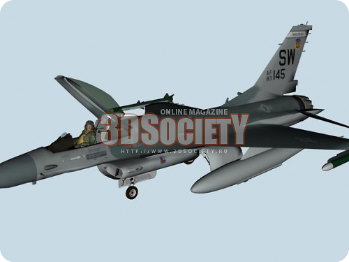 3D модель  F16f 