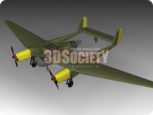 3D модель  Focke-Wulf 189 