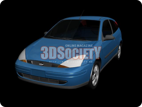 3D модель  Ford Focus '98 