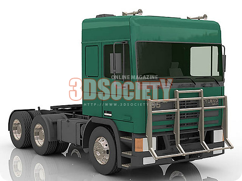 3D модель Грузовик LEYLAND