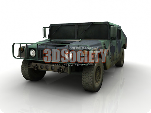 3D модель  Humvee 