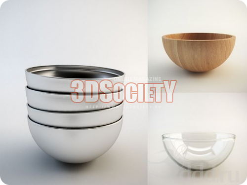 3D модель  Ikea Blanda Bowls 