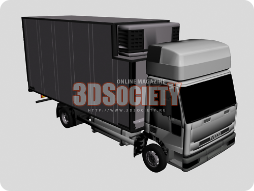3D модель  Iveco EuroCargo 