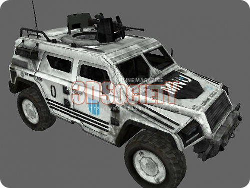 3D модель  Jeep 