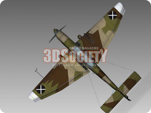 3D модель  Junkers Ju87 