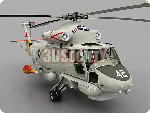 3D модель Kaman UH-2 Seasprite