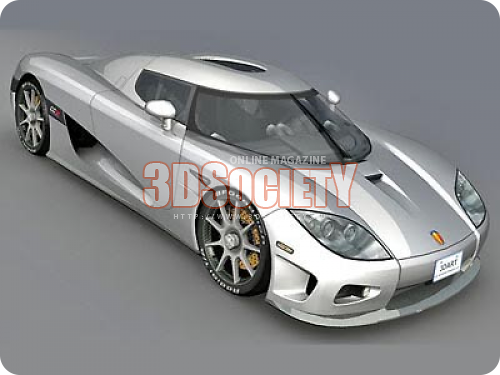 3D модель Koenigsegg CCX