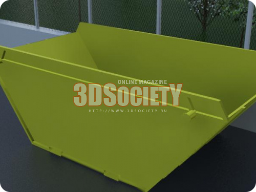 3D модель  Контейнер 