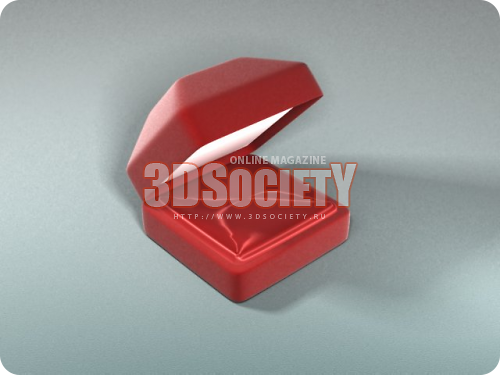 3D модель  Коробочка для ювелирных изделий 
