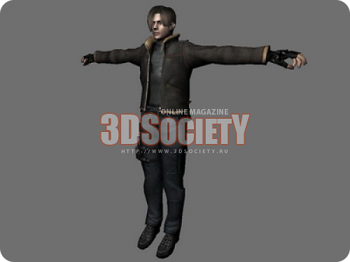 3D модель  Leon_Kennedy 