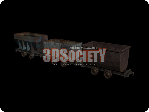 3D модель  lorry 