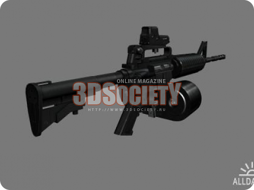 3D модель  M4 