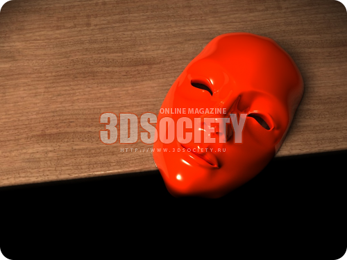 3D модель  маска 