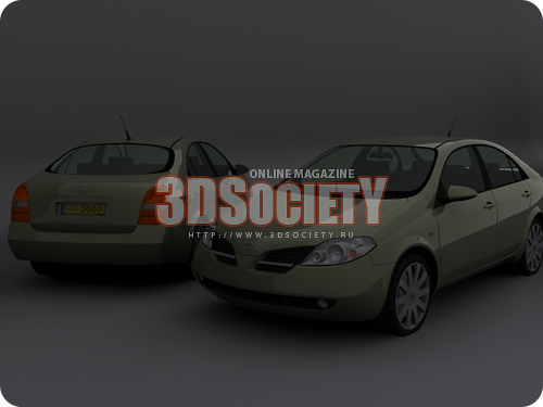 3D модель Nissan Primera