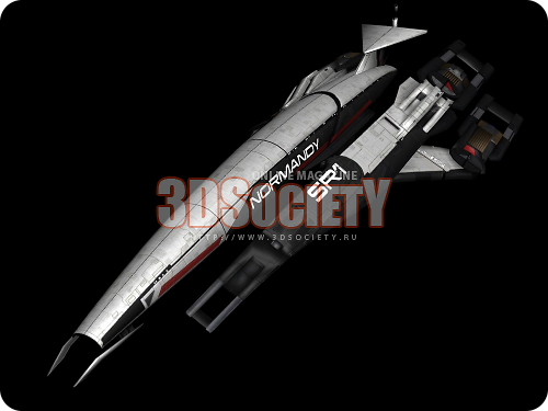 3D модель  Normandy_SR1 