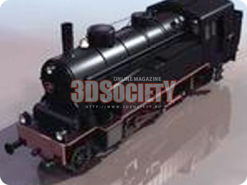 3D модель Поезд VLC75
