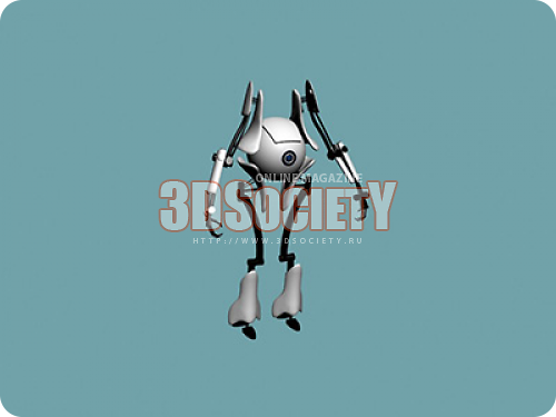 3D модель  Portal 2 "Atlas" 