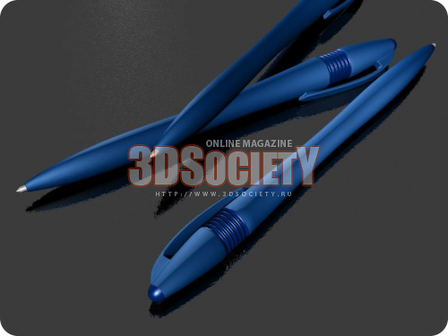 3D модель Шариковые ручки