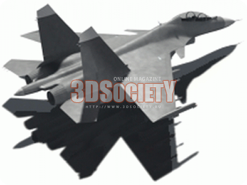 3D модель СУ-30