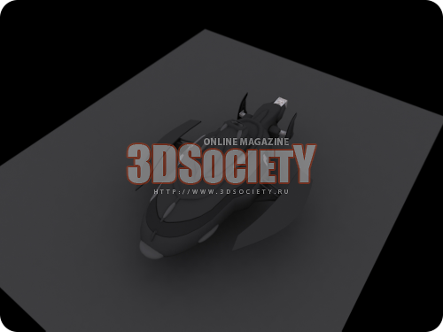 3D модель  Субмарина 